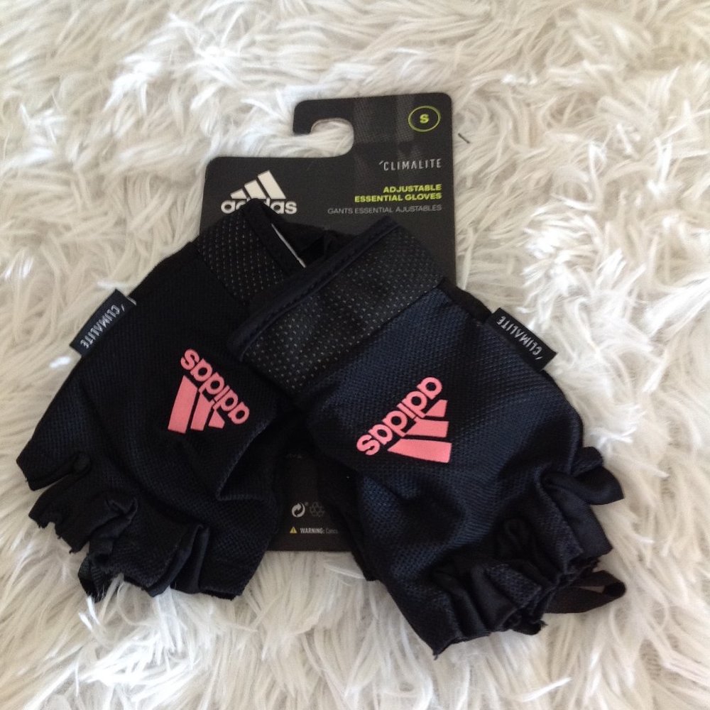 Adidas Adjustable Essential  Fingerless Gloves - Picture 3 of 7